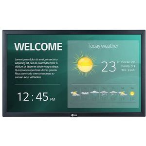 LG - 22SM3G-B - Full HD Led Monitor - Zwart - IPS Schermtype