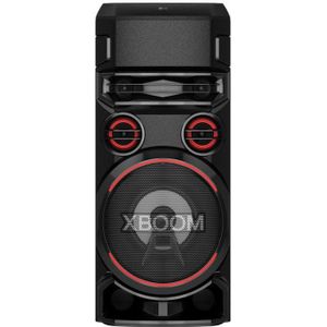 LG XBOOM ON7 Partyluidspreker, Onebody geluidssysteem (Bluetooth, DJ- en karaoke-functie), zwart [modeljaar 2020]