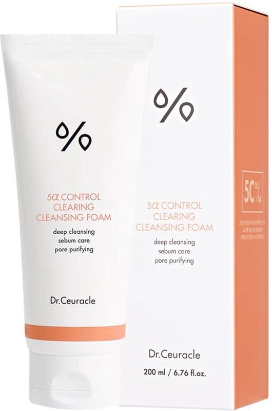 Dr. Ceuracle - 5α Control Clearing Cleansing Foam - 150 ml - Gezichtsreiniger - Diepreinigend