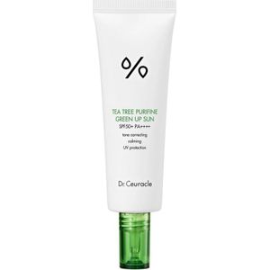 Dr. Ceuracle - Tea Tree Purifine Green Up Sun - Gezichtscrème - SPF50/PA++++ - Lichtgewicht