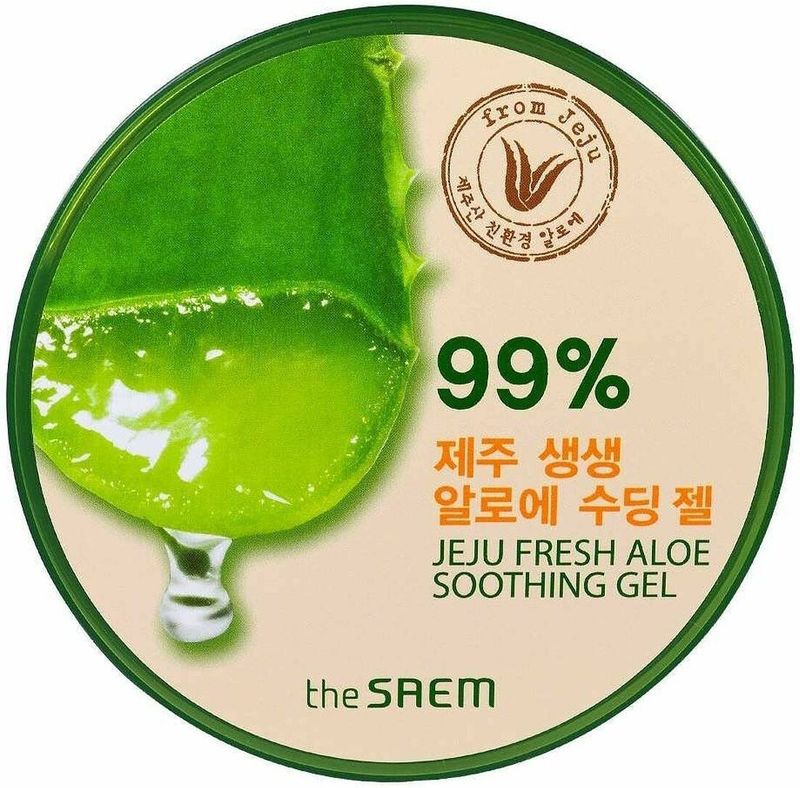 theSaem gezichtscrème Jeju Fresh Aloe Soothing Gel hydraterend gel aloesowy 300ml