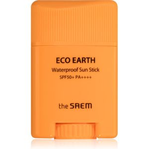 The Saem Eco Earth Waterproof Waterproef Zonnebrandcreme voor Gezicht in Stick SPF 50+ 17 g