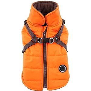 Puppia Mountaineer II winterjas voor honden, maat XL, oranje