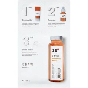 Missha - 3-Step Gezichtsmasker - 25 gr - Crème