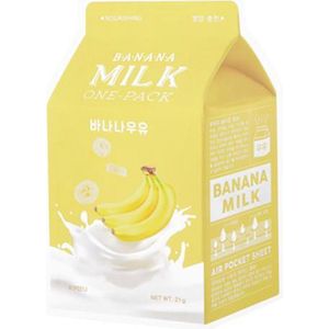 A'pieu Banana Milk One Pack Mask 21g