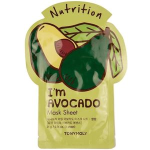 TonyMoly - I'm Avocado - Gezichtsmasker - Avocado - 1 Stuk