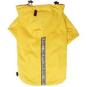 Puppia Base Jumper Regenjas, klein, geel