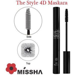 Missha - The Style 4D - Mascara - Tint Black - 7 gr