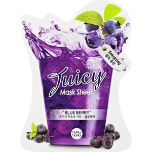 Holika Holika - Juicy Mask Sheet - Blueberry - 20 ml - Cellaag Masker