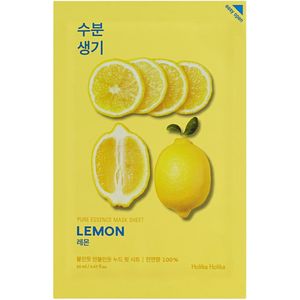 Holika Holika - Pure Essence Mask Sheet - Gezichtsmasker - Lemon - 3 ml