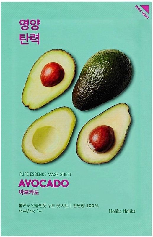 Holika Holika - Pure Essence Mask Sheet - Avocado - 20 ml