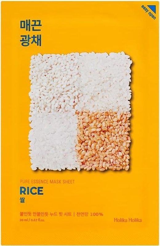Holika Holika - Pure Essence Mask Sheet - Rijst - 3 ml