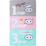 Holika Holika - Pig Nose Clear Blackhead 3-Step Kit - 7 g