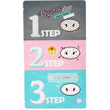 Holika Holika - Pig Nose Clear Blackhead 3-Step Kit - 7 g