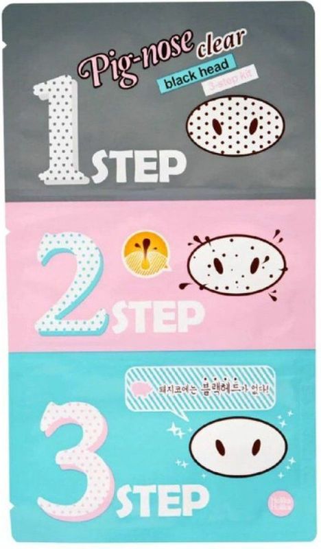 Holika Holika - Pig Nose Clear Blackhead 3-Step Kit - 7 g