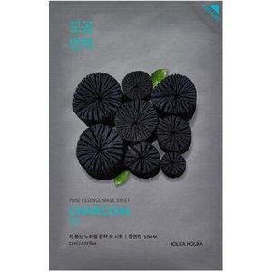 Holika Holika - Pure Essence Mask Sheet - Charcoal - 23 ml