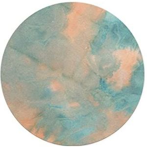 Questo Casa, Ronde muismat met antislip onderkant voor kantoor en thuis, diameter 22 cm