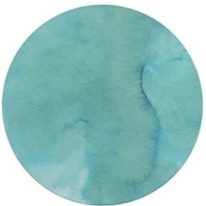 Questo Casa, Ronde muismat met antislip onderkant voor kantoor en thuis, diameter 22 cm