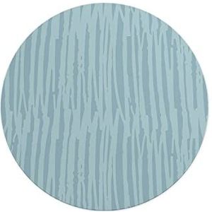 Questo Casa, Ronde digitaal bedrukte muismat, antislip onderkant, voor kantoor en thuis, diameter: 22 cm