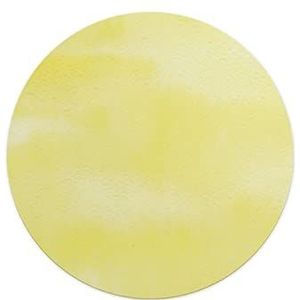 Questo Casa, Ronde muismat met antislip onderkant voor kantoor en thuis, diameter 22 cm