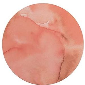 Questo Casa, Ronde muismat met antislip onderkant voor kantoor en thuis, diameter 22 cm