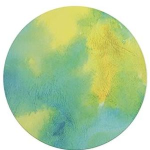 Questo Casa, Ronde muismat met antislip onderkant voor kantoor en thuis, diameter 22 cm