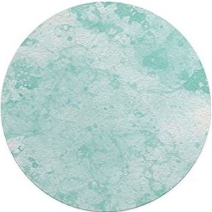 Questo Casa, Ronde digitaal bedrukte muismat, antislip onderkant, voor kantoor en thuis, diameter: 22 cm