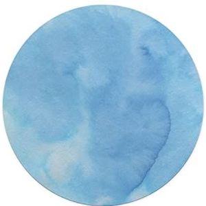 Questo Casa, Ronde muismat met antislip onderkant voor kantoor en thuis, diameter 22 cm