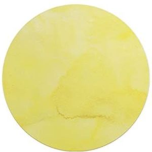 Questo Casa, Ronde digitaal bedrukte muismat, antislip onderkant, voor kantoor en thuis, diameter: 22 cm