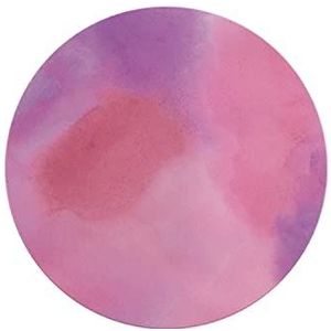 Questo Casa, Ronde digitaal bedrukte muismat, antislip onderkant, voor kantoor en thuis, diameter: 22 cm