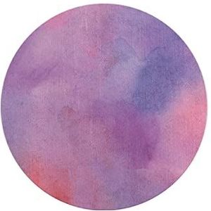 Questo Casa, Ronde digitaal bedrukte muismat, antislip onderkant, voor kantoor en thuis, diameter: 22 cm