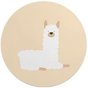 Questo Casa, Ronde muismat met antislip onderkant voor kantoor en thuis, diameter 22 cm