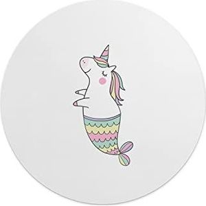 Questo Casa, Runden Digital Bedruckt Mauspad, rutschfeste Unterseite, für Büro und Zuhause, Durchmesser: 22 cm
