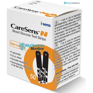 Caresens N - Glucose Teststrips - 50 Stuks