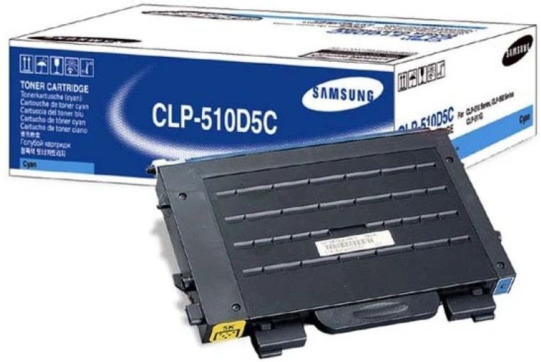 Samsung CLP-510D5C tonercartridge 1 stuk(s) Origineel Cyaan