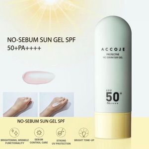 Accoje - Protective No Sebum Sun Gel (SPF50+, PA++++) - 50 ml