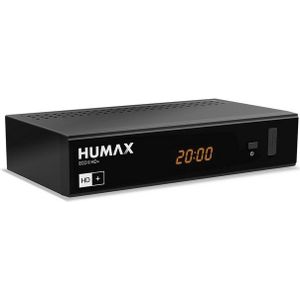 Humax - Eco II HD+ - TV-ontvanger - Zwart - 256 MB opslagcapaciteit - DVB-S