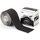 Nasara Kinesiologytape - 5 meter x 5 cm - zwart