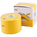 Nasara - Kinesiologytape - Geel - 5 meter x 5 cm