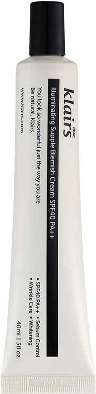 KLAIRS - Illuminating Supple Blemish Cream - Foundation - SPF40 - Hypoallergeen