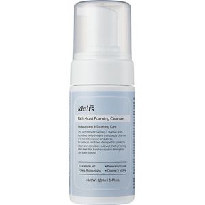 Dear, Klairs - Rich Moist Foaming Cleanser - 100ml - Hypoallergene Gezichtsreiniger