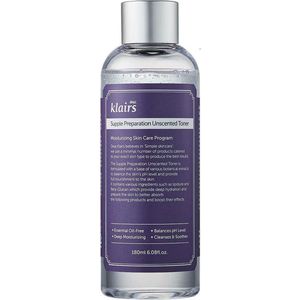 Klairs - Supple Preparation Unscented Toner - 180 ml - Gezichtstoner