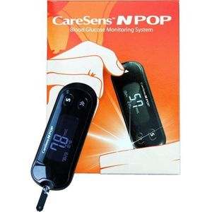 CareSens N Pop - Glucosemeter - Inclusief 10 Teststrips en Lancetten