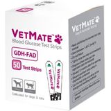 VetMate bloedglucosemeter teststrips 50 stuks