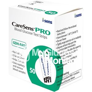 CareSens Pro bloed glucosestrips