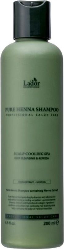 La'dor - Pure Henna - Shampoo - 200 ml - Beschermend en Voedend