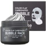 Bubble Pack Color Clay Carbon ated Mask, 100 g