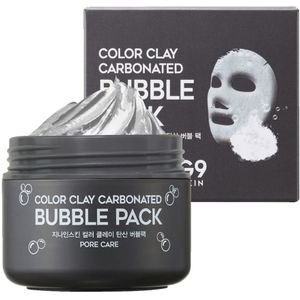Bubble Pack Color Clay Carbon ated Mask, 100 g