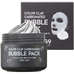 G9 Skin GEKLEURDE KLEI BUBBLE PACK Oogmaskers & Oogpads 100 ml