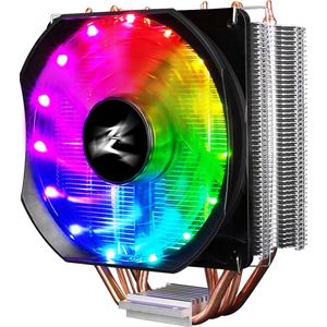 Zalman CNPS9X OPTIMA RGB (Ultra Quiet CPU Cooler) / - 120mm PWM White LED Fan / - 600 ~ 1500RPM plm10%, Intel LGA 115x, 1200, AMD AM4, AM3+, AM3, FM2+, FM2